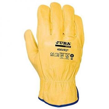 Juba Personal Protective Equip - Guante Piel Flor Vacuno 406-Vr2 T-9