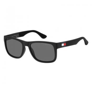 Tommy Hilfiger TH 1556/S Matte Black Grey Polarized Sunglasses