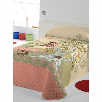 Euromoda Licencias Colcha Verde Cama 105
