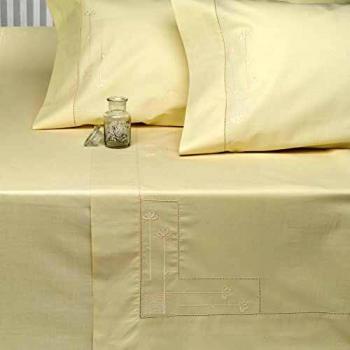 Burrito Blanco Sábanas De Algodón, 100%, Beige, 120 Cm