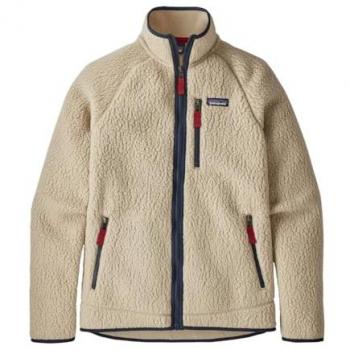 Patagonia Retro Pile Fleece Jacket - Khaki - Size: Large