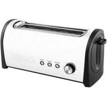 Tostador Gold Kuken 1000W 1 Ranura Extra Ancha Blanco