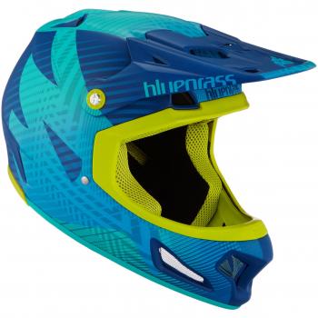 Bluegrass Brave Eagle Casco, unisex, color azul/verde, tamaño 58-60 cm