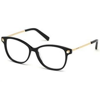 DSQUARED2 Gafas anteojos DQ5287 001 marco negro de plástico del tamaño de 53 mm de gafas de sol de las mujeres