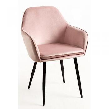 Pack 2 Sillas Comedor Chic Negro - Rosa