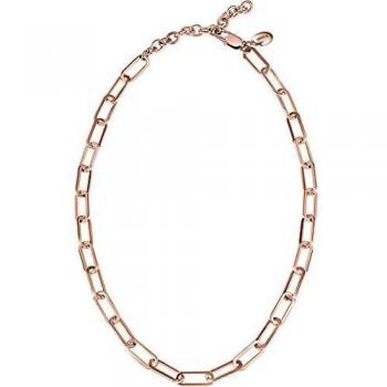 Collar de mujer rosa oro Breil colección Join Up sin piedras talla 45 Mod. TJ2927