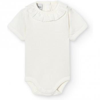 BABIDÚ - Pack de 2 bodys manga corta cuello batista