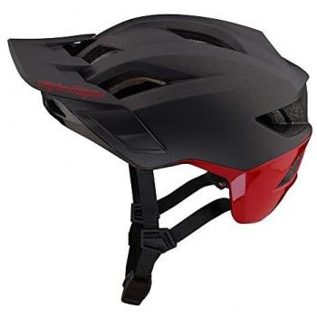 Casco de Descenso Troy Lee Designs Flowline SE MIPS - Negro Gris Rojo