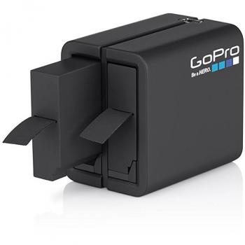 GoPro AHBBP-401 - Cargador de batería Dual y batería para GoPro Hero4, Color Negro
