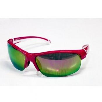 Rpj Gafas Ciclismo Outdoor Jewel Shiny Rubin/White con Lente láser Pink