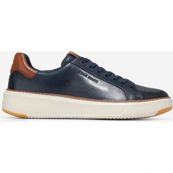 Cole Haan Men's Leather Blue Lace-Up Sneakers - Size 10