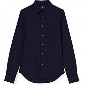 G-STAR RAW Core Super Slim Camisa Vaquera, Azul