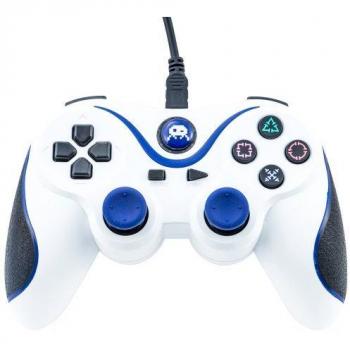 Freaks and Geeks - Mando con Cable Blanco Para Ps3