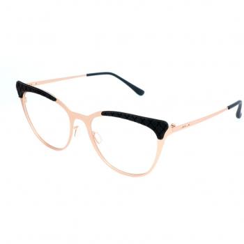 Italia Independent I-I AMY 5229 THIN META 121.121 Women's Gold Eyeglasses Frame Size 51 - Blue Light Blocking Available