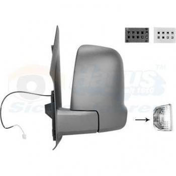 Espejo retrovisor VAN WEZEL 2973807, tipo: espejo retrovisor, características: diseño específico para vehículos, ajuste manual, vidrio convexo para mayor visibilidad, incluye soporte de montaje y es compatible con modelos específicos de autom