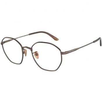 Giorgio Armani AR5139 3006 Armazones y Gafas Recetadas para Hombre Marrones, 51 mm