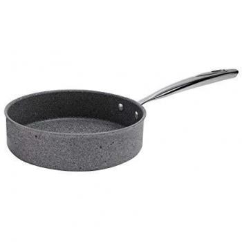 Ballarini Portofino - Sartén honda con mango y tapa, 28 cm
