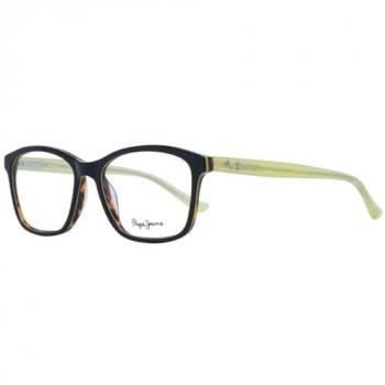Pepe Jeans Gafas Graduadas PJ 3267 C1, Montura de Gafas Mujer Pepe Jeans PJ3267 52C1, Pepe Jeans PJ3267 C1 Armazones para Mujer Negros, Pepe Jeans PJ