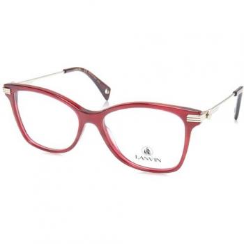 Montura de Gafas de Vista para Mujer Lanvin LNV2604-602 Ø 54 mm Color Rojo Rayado