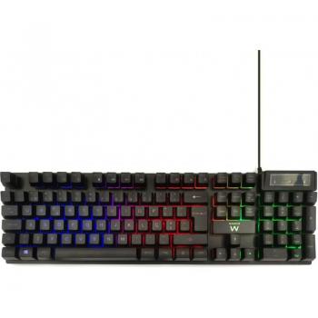 Teclado Gaming Iluminado Ewent PL3319
