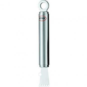 Rösle Citrus Zester, 16 cm, Stainless Steel 18/10 - Fine Peel Stripper for Decorative Citrus Ribbons