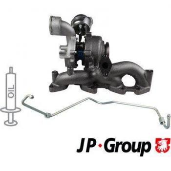 JP GROUP Cargador y Turbocompresor 1117800610, Sistema de carga, incluye características de alta eficiencia, diseño optimizado para rendimiento mejorado, compatible con múltiples modelos de vehículos