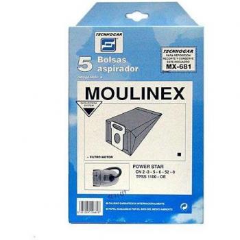 Tecnhogar - Caja 5 Bol. Asp.Moulinex Power-Star
