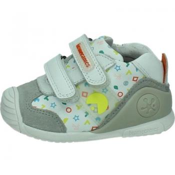 Botas-botines BIOMECANICS para niño en color blanco, modelo BOTITAS BIOMECANICS