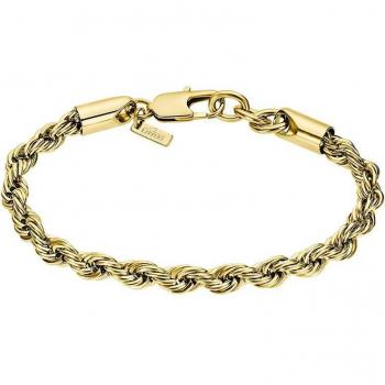 Pulsera Lotus Style LS2233-2/2 Acero Inoxidable 316L Chapada en Oro para Hombre/Mujer Men In Black