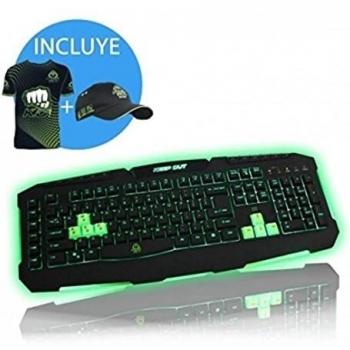 Keep-Out F90S Gaming Retroiluminado Negro - Teclado