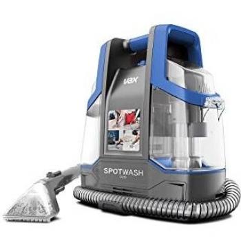 Limpiador de Manchas Vax SpotWash Duo | Elimina Derrames y Manchas de Alfombras, Escaleras y Tapicería | Herramienta Especializada para Mascotas – 1 Litro, Gris/Azul,