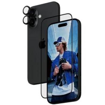 PanzerGlass 2-en-1 Protector para iPhone 16 (Pantalla + Cámara)