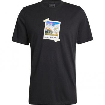 Camiseta adidas All Day I Dream hombre manga corta negra puro