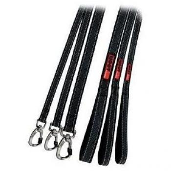 Correa para perros Zolux Moov negra de 120 cm de largo y 15 mm de ancho
