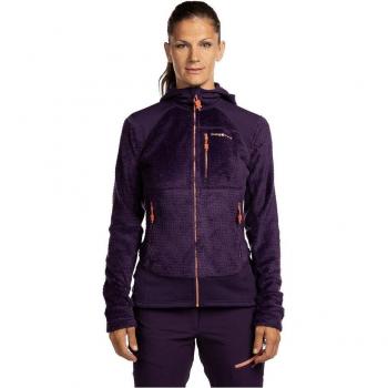 Chaqueta de mujer Trangoworld Trx2 Loft Wm Pro Vd, forro polar, color morado, talla L