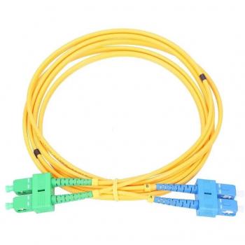 Extralink Patchcord Monomodo Duplex SC/UPC-SC/APC 0.5m PVC G.652d