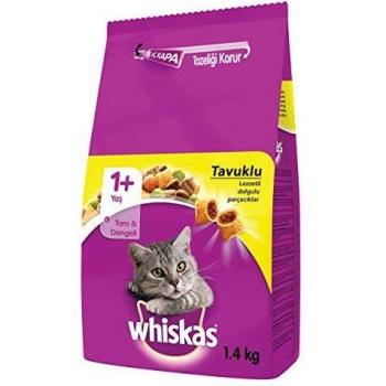 Whiskas Pienso para Gatos Adultos con Sabor a Pollo