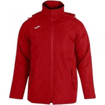 Anorak Joma Trivor rojo para hombre, unisex-adulto, incluye características como diseño ligero, impermeable, con capucha ajustable y múltiples bolsillos