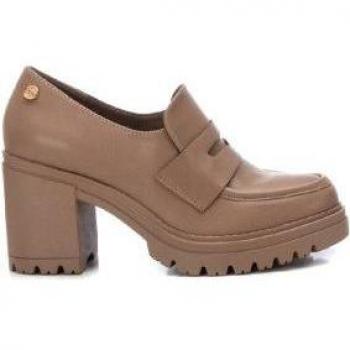 Xti Mocasines Mujer 141682 Taupe Altura Tacón 8cm