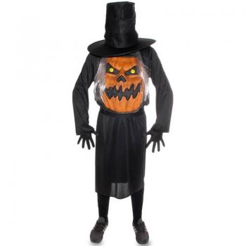 Disfraz de Calabaza con sombrero para hombre