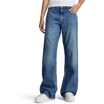 G-STAR RAW Women's Wide Leg Judee Loose Jeans, Blue (Faded Harbor), Size 26/L30