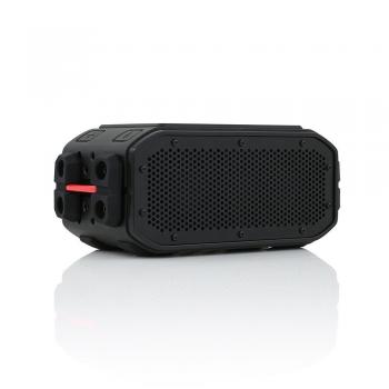 Braven BRV-Pro - Altavoz portátil con Bluetooth, color negro y rojo