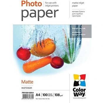 Colorway – Matt A4 190 g Photo Paper 20 Sheets