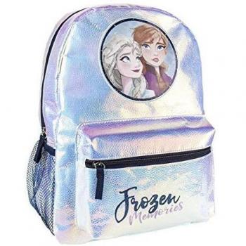 ARTESANIA CERDA Mochila Casual Moda Iridiscente Frozen 2, Azul, 36 cm