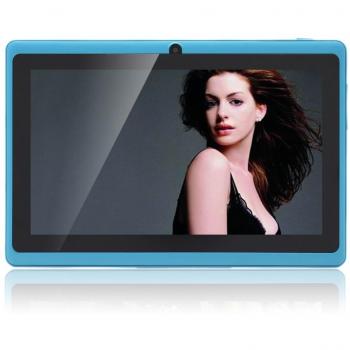 JEJA Tablet Android Google de 7 pulgadas PC 4.2.2 8GB 512MB DDR3 A23 Dual Core 1.5GHz Cámara capacitiva de la pantalla Wifi - Azul Celeste