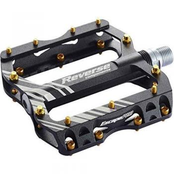 Reverse Pedales Escape Pro Negro Modelo Pines para Pedal Dorados 2019
