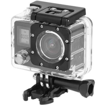 Cámara Deportiva Kruger&Matz Vision L400 4K 30 FPS con Pantalla de 2, WiFi y Funda Impermeable