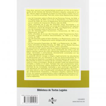 Legislación básica del sistema tributario español