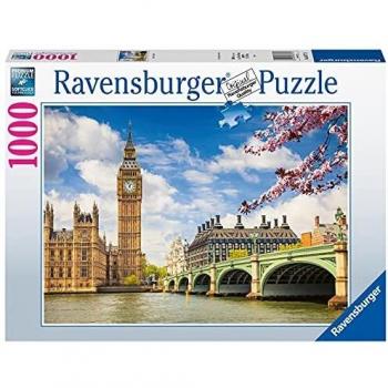 Puzzle Big Ben Londres 1000 Piezas - Rompecabezas para Adultos y Jóvenes, 70x50 cm