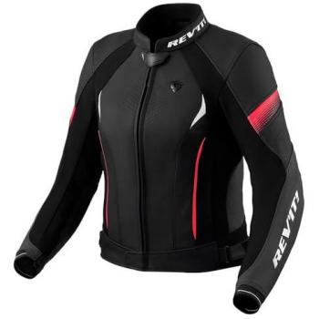 Chaqueta de Moto para Mujer Rev'it Xena 4 Negra-Rosa Talla 44